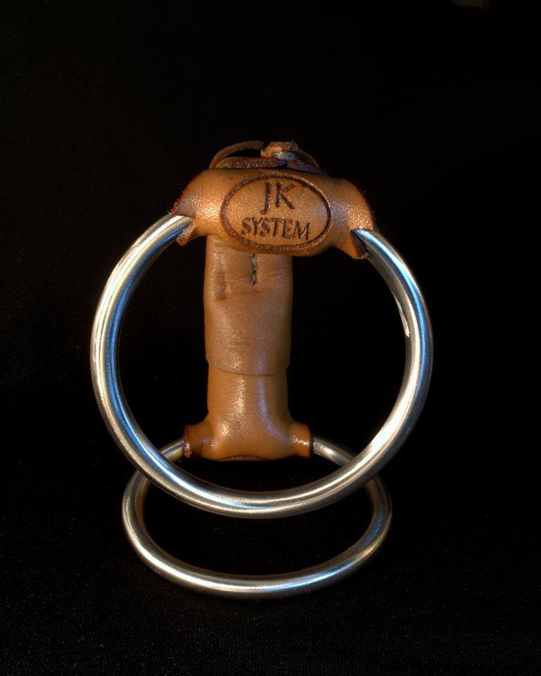 Wędzidło skórzane JK System