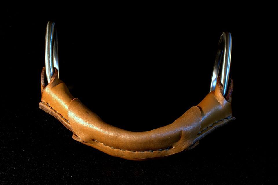 Wędzidło skórzane JK System